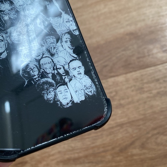 IPhone 14 Pro Max Case Horror Movie Goth Skull Monster Punk Indie Emo Dark Black - Picture 8 of 8